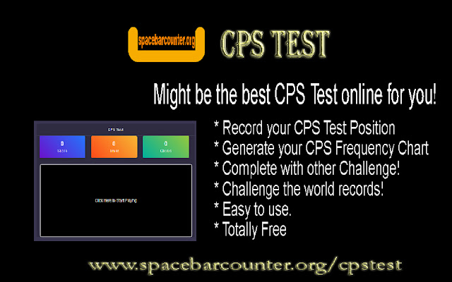 Spacebar Test - Check Your CPS Score