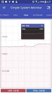 Simple System Monitor Screenshot