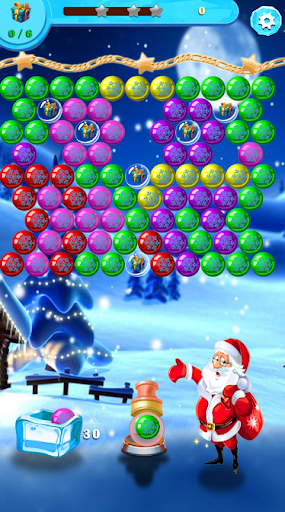 Screenshot Santa Christmas Bubble Shooter