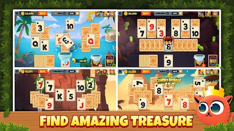 Solitaire Tripeaks : Treasure Islandのおすすめ画像5