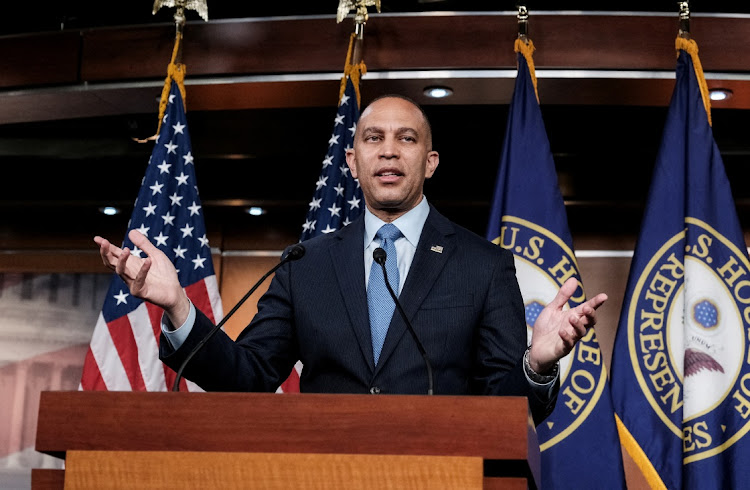 US House of Representatives Democratic Leader Hakeem Jeffries.