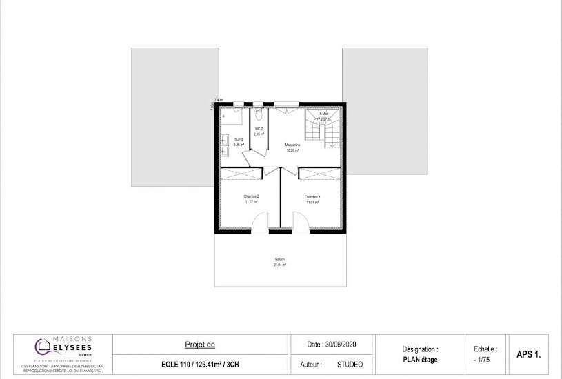  Vente Terrain + Maison - Terrain : 346m² - Maison : 84m² à Andilly (17230) 