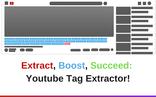 Youtube Tag Extractor