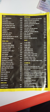 Nellore Kitchen menu 3