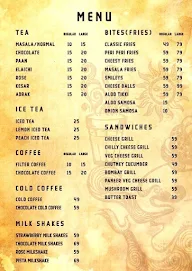 Golden Chai menu 1