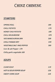 Chinz Chinese By Sai Krupa menu 3