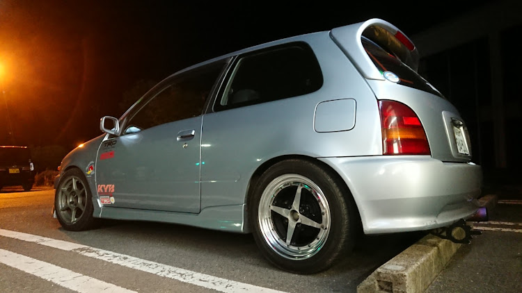 スカイラインの乗ってないけど・スターレットは軽ではない・小さいですけど何か⁉️に関するカスタム事例の投稿画像3枚目