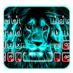 Cover Image of Download Wild Neon Lion Keyboard Theme 1.0 APK