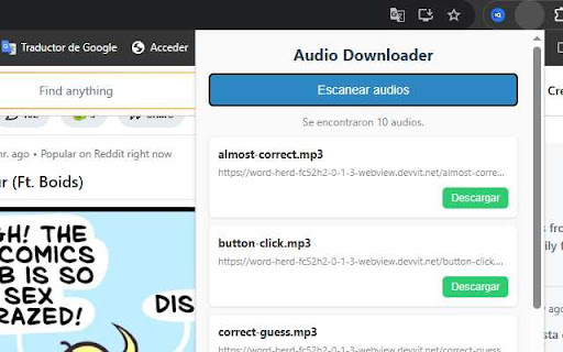 Audio Downloader screenshot 2