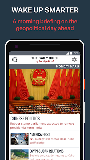 Screenshot Daily Brief – world news first