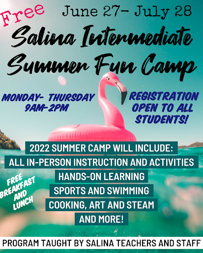 Summer School Fun Camp Registration Link (Limited Seats)