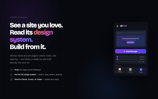 UIDrop screenshot 1