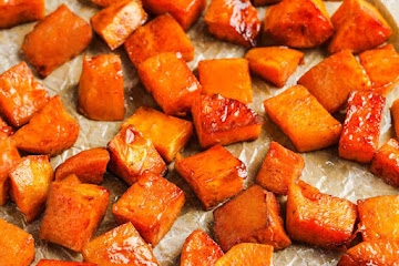 Brown Sugar Roasted Sweet Potatoes