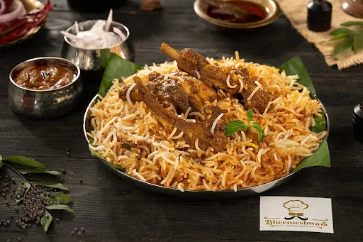 Andhra Mutton Fry Piece Biryani