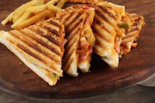 Cheese N Corn Grilled Sandwich