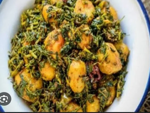 Soya Methi Palak Sag