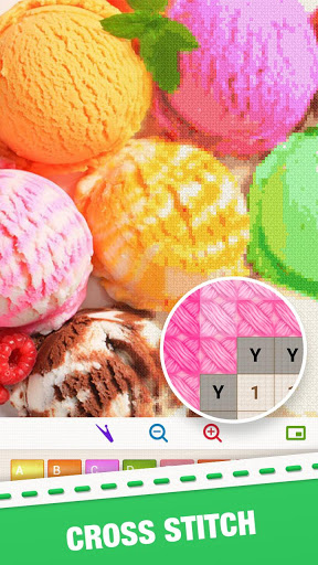 Screenshot Cross Stitch - Draw Sandbox Pi