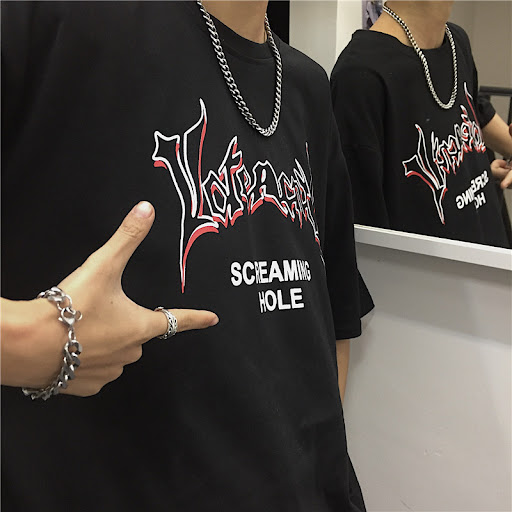 Title 4, Alphabet casual T-shirt