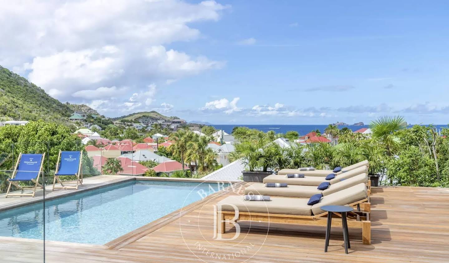 Villa with pool and terrace Saint Barthelemy