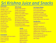 Tasty Juice N Snacks menu 2