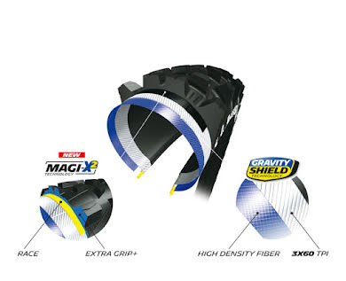 Michelin Wild Enduro Tire - 27.5 x 2.4, Tubeless, 60tpi, Front, Magi-X, E-Bike alternate image 0