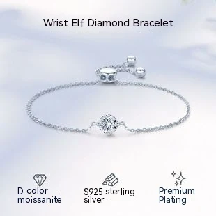 Title 3, Ins Style Simple Armband 925 Sterling Silber Di...