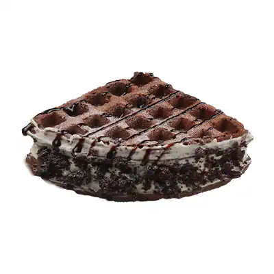 Black Pearl Cookie & Cream Waffle