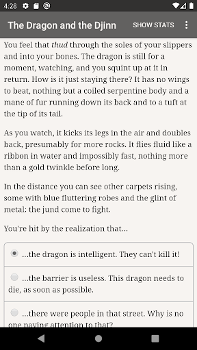 Screenshot The Dragon and the Djinn