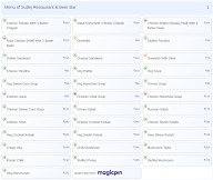 Sutlej Restaurant & Beer Bar menu 1