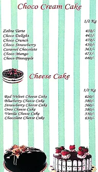 Four Dreams-The Live Cake Shop menu 3