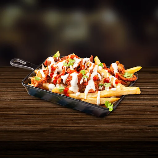 Doner Chicken Fries With Chilli Garlic Sauce