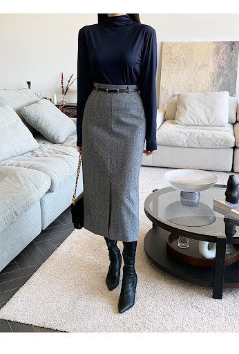 Title 20, Gray Womens Autumn & Winter Thickened High Wai...