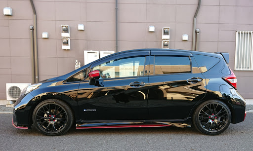 日産 ノートを華麗にカスタム By Babyhanawa 19 02 02 ホイール買っちゃいました Leonis Mxと迷ったけど Weds Sport Sa Cartune