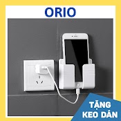 Giá Đỡ Điện Thoại Dán Tường Khi Sạc Tiện Lợi , Tặng Keo Dán Siêu Chắc - Orio Gd - F