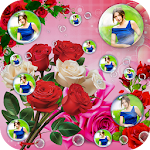 Cover Image of डाउनलोड Roses Bubble Live Wallpaper 1.0 APK