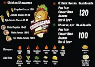 The Shawarma Shop menu 2