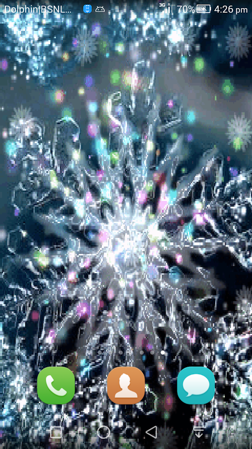 Android application Diamond Live Wallpaper HD screenshort