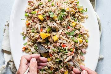 Easy Fried Rice with Crab Meat