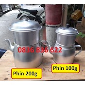 Phin/Ấm Pha Cafe Phin Nhôm To Phin Pha Cà Phê 100Gram - 200Gram