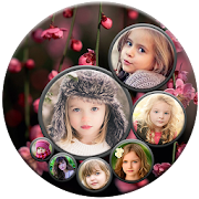 Circle Photo Collage  Icon