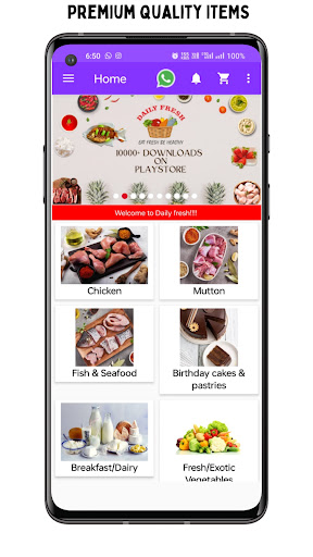 Screenshot DAILY FRESH - Online Meat App