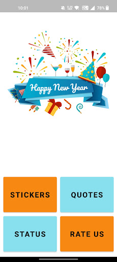 Screenshot New Year Stickers for WhatsApp
