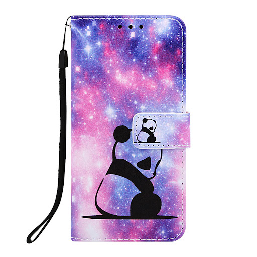 Title 8, Plain Weave Painted Leather Card Holder Tiger. ...