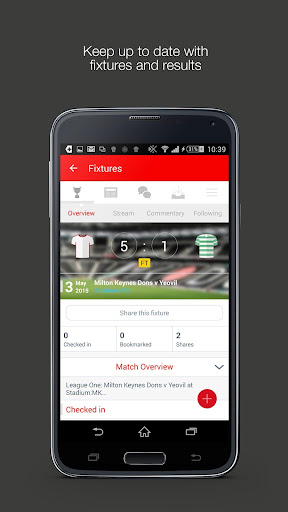 Fan App for MK Dons FC