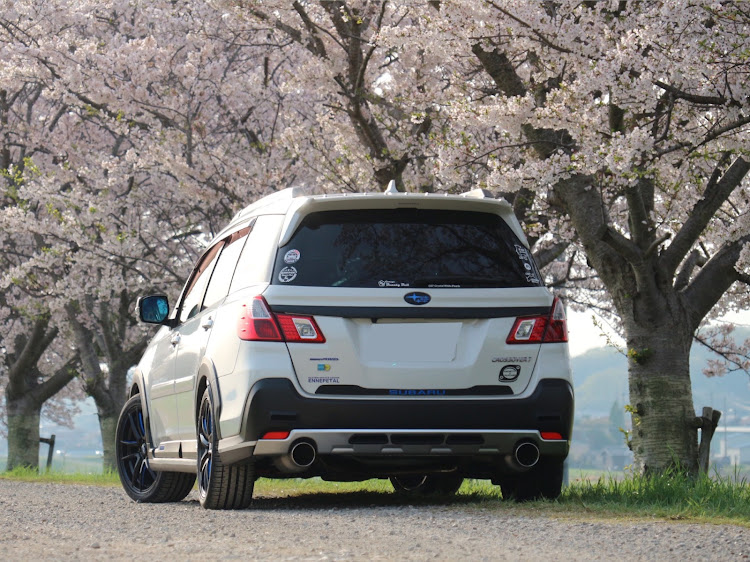 エクシーガ クロスオーバー7の花見・桜・2024・クロスオーバー7・サクラと愛車に関するカスタム事例の投稿画像5枚目
