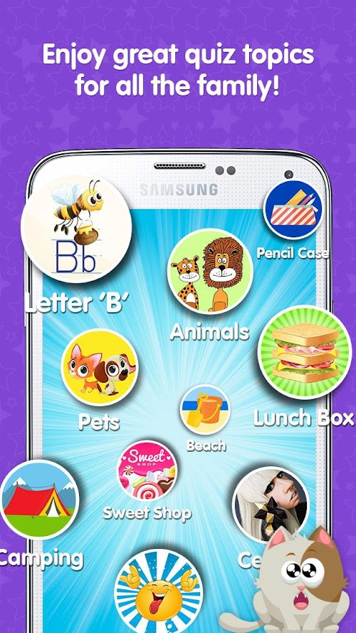 Android application Reveal! Kids Edition screenshort