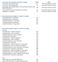 Biryani Bowl menu 2