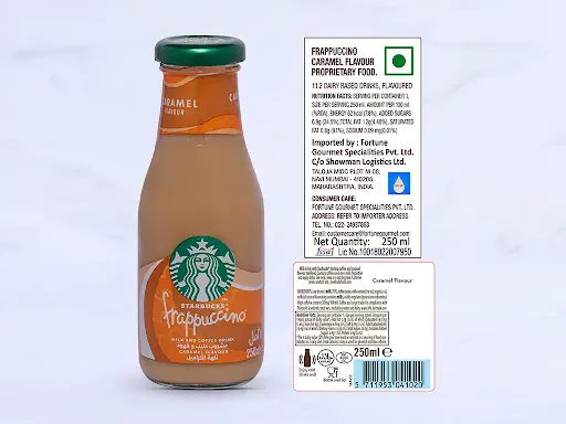 Bottled Caramel Frappuccino