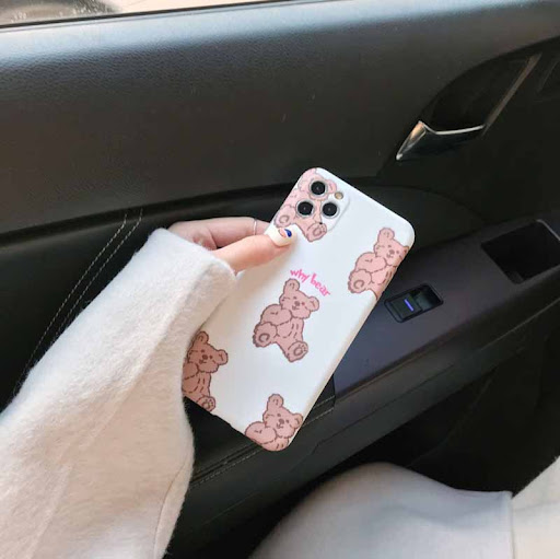 Title 4, Fashion Simple Bear Mobile Phone Case Protect y...