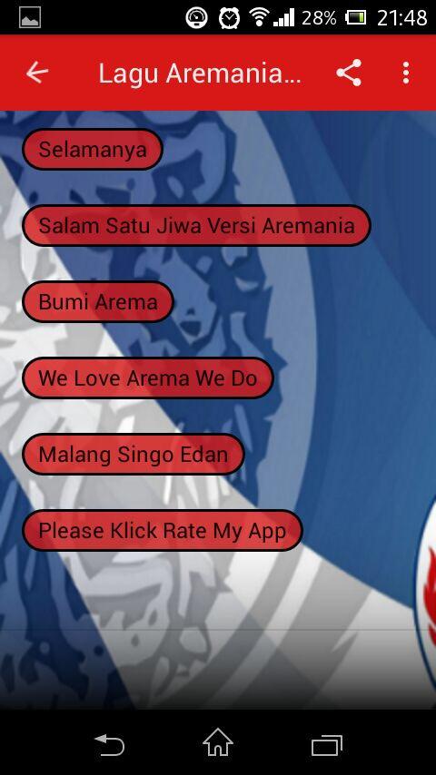 Lagu Aremania Terbaru Mp3 Android Apps Google Play Screenshot Gambar
